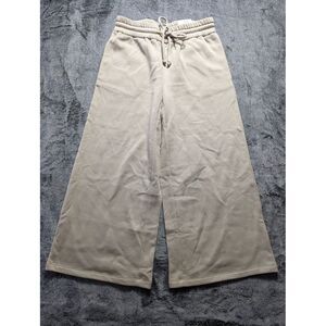I-N-C International Concepts High Rise Cropped Joggers Women's Size Small Beige